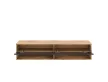 TV Cabinet 140 cm 1-Door Wotan Oak/Black Gloss DERBY
