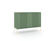 ISEO Komód zöld színben. 104 cm.