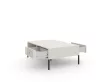Coffee table ISEO IS05 cashmere with 2 drawers gold handles