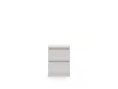 SIMPLE Bedside Table 40 cm 2 Drawers Cashmere