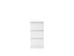 SIMPLE Bedside Table 40 cm 3 Drawers Matte White