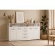 Komód 4 ajtóval és 4 fiókkal Sonoma tölgy színben – XXL LUNA