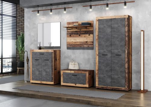 Fali tükör Matera színben – LUNA2