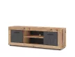 TV Cabinet 2-Door Old Style Light/Matera LUNA