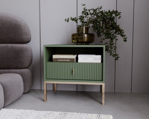 MAGGIORE éjjeliszekrény zöld színben