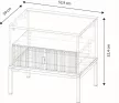 Nightstand Green MAGGIORE