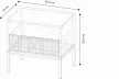 Highboard Cashmere Gold Handles MAGGIORE MA06