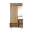 NORDIC A Hallway Furniture Set Artisan Oak / White