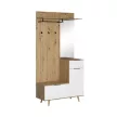 NORDIC A Hallway Furniture Set Artisan Oak / White