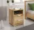 NAKA Bedside Table 2 Drawers Wotan Oak 16 mm
