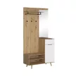 NORDIC B Hallway Furniture Set Artisan Oak / White
