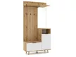 NORDIC C Hallway Furniture Set Evoke Oak / Tablia / White