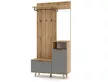 NORDIC C Hallway Furniture Set Evoke Oak / Tablia / Graphite
