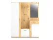 TRIO Hallway Furniture Set Artisan Oak / White with LED Lighting