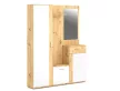 TRIO Hallway Furniture Set Artisan Oak / White with LED Lighting