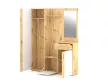 TRIO Hallway Furniture Set Artisan Oak / White with LED Lighting