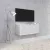 TV Cabinet White/White Gloss VIVIEN 01