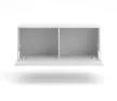 TV Cabinet White/White Gloss VIVIEN 01