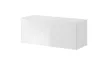 TV Cabinet White/White Gloss VIVIEN 01
