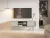 TV Cabinet 154 cm Cashmere with Gold Handles VIVA VI01