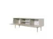 TV Cabinet 154 cm Cashmere with Gold Handles VIVA VI01