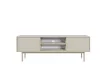 TV Cabinet 154 cm Cashmere with Gold Handles VIVA VI01