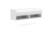 TV Cabinet 100 cm White Matt/White Gloss DERBY