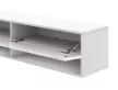 TV Cabinet 140 cm White Matt/White Gloss DERBY