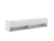 TV Cabinet 140 cm White Matt/White Gloss DERBY