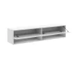 TV Cabinet 140 cm White Matt/White Gloss DERBY