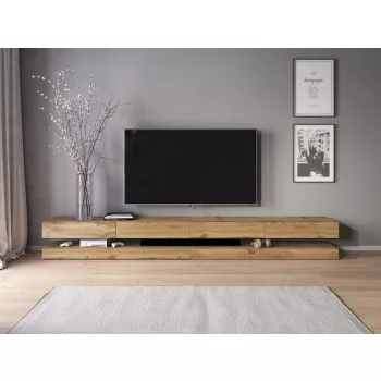 TV Cabinet Wotan Oak FLY DOUBLE