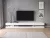 TV Cabinet White/White Gloss FLY DOUBLE