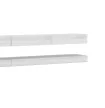 TV Cabinet White/White Gloss FLY DOUBLE
