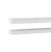 TV Cabinet White/White Gloss FLY DOUBLE